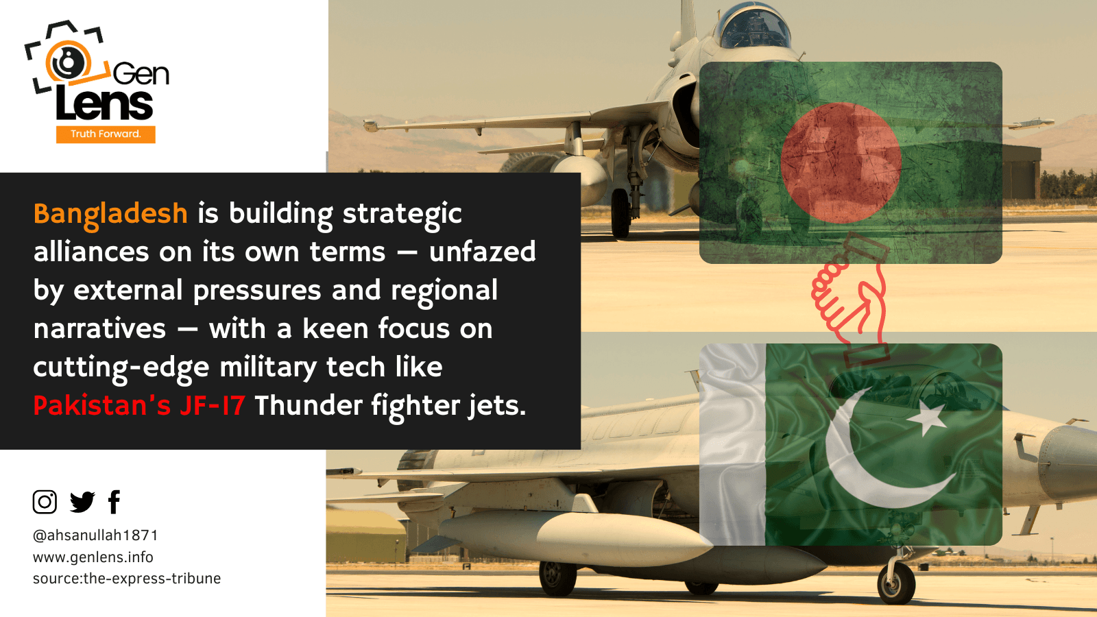 🇧🇩🤝🇵🇰 Bangladesh & Pakistan Deepen Defence Ties, Ignoring Regional Disruptions