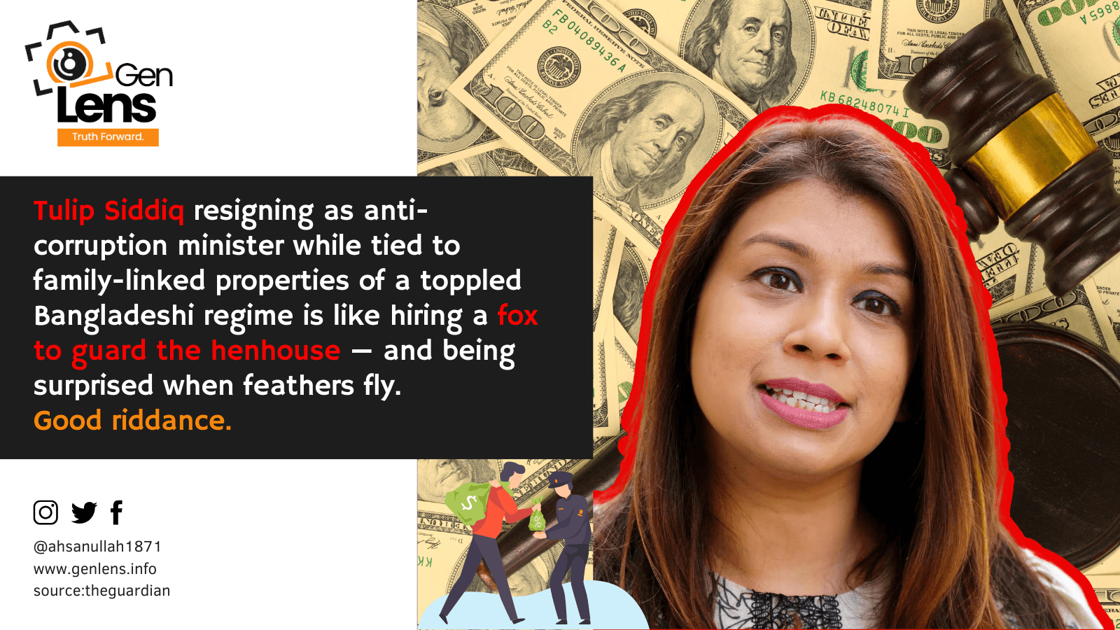 From Corruption Fighter to Family Ties: Tulip Siddiq’s Resignation Was Just a Matter of Time